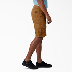 "FLEX Relaxed Fit Duck Cargo Shorts, 11"""
