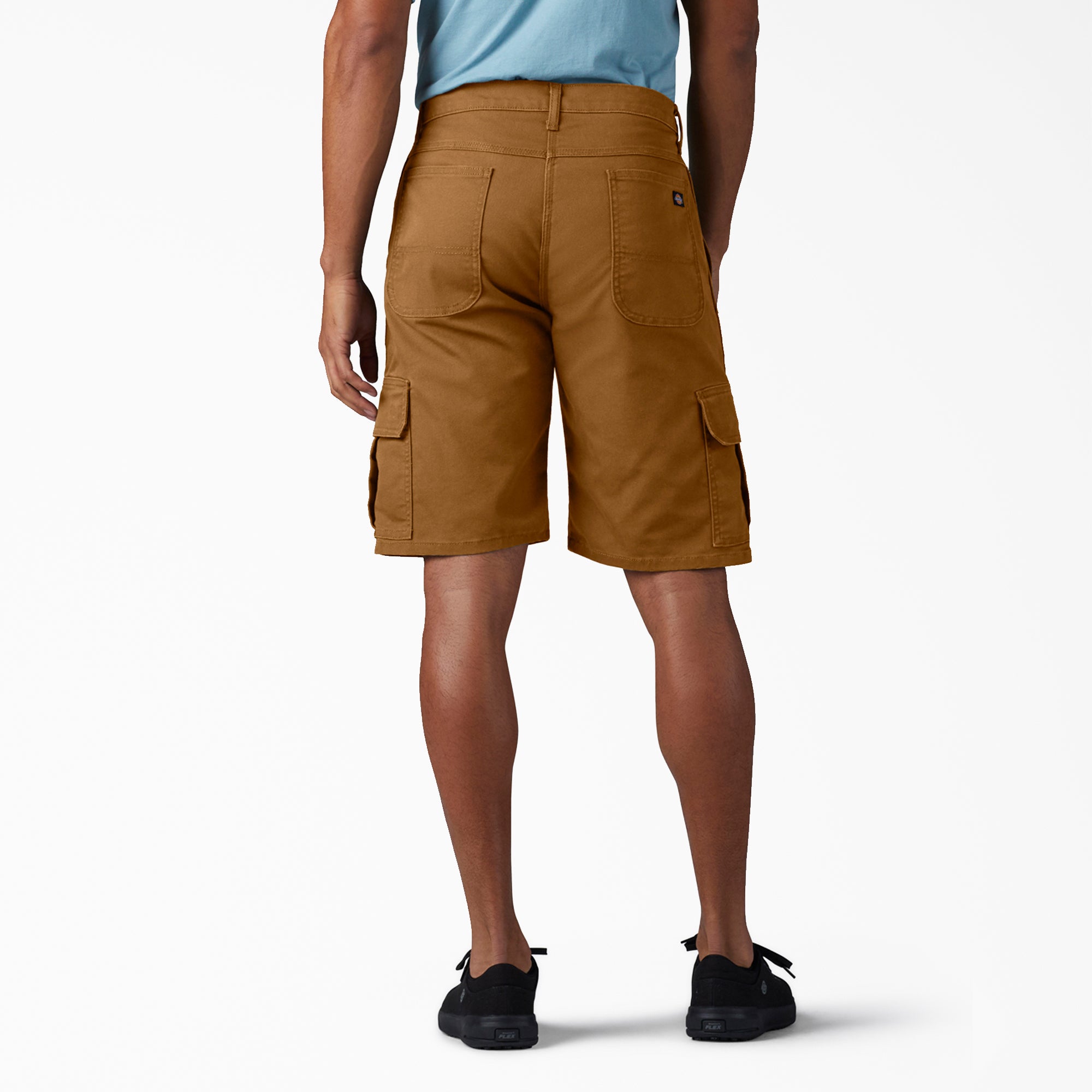 "FLEX Relaxed Fit Duck Cargo Shorts, 11"""