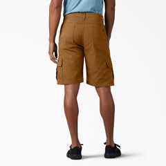 "FLEX Relaxed Fit Duck Cargo Shorts, 11"""