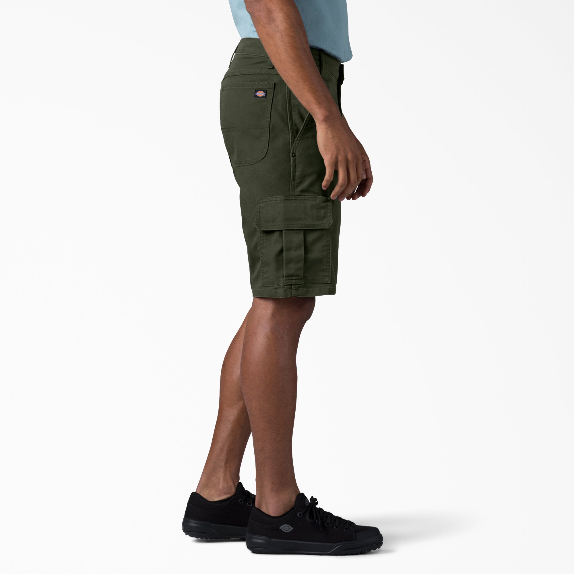 "FLEX Relaxed Fit Duck Cargo Shorts, 11"""