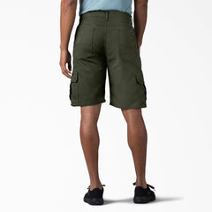 "FLEX Relaxed Fit Duck Cargo Shorts, 11"""