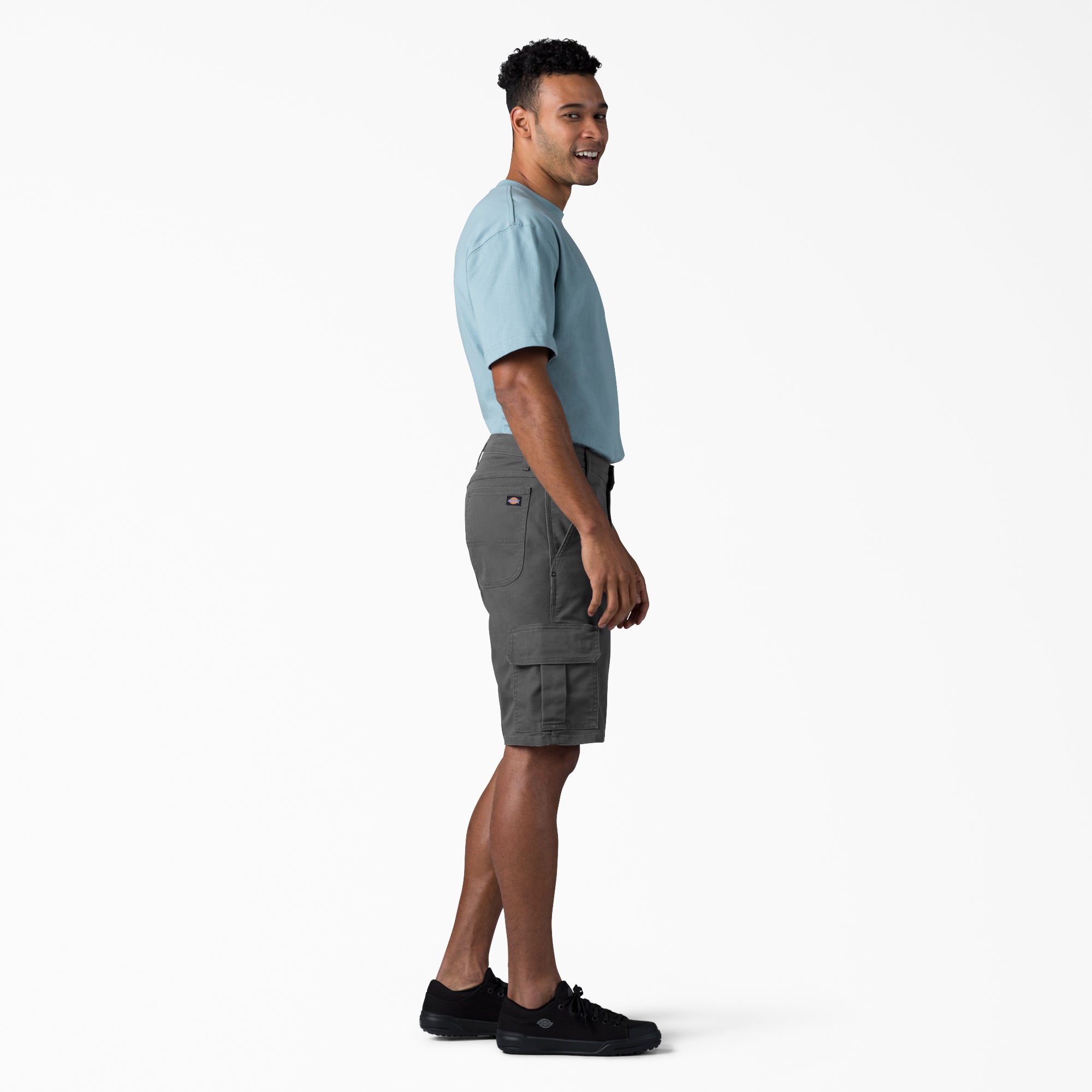 "FLEX Relaxed Fit Duck Cargo Shorts, 11"""