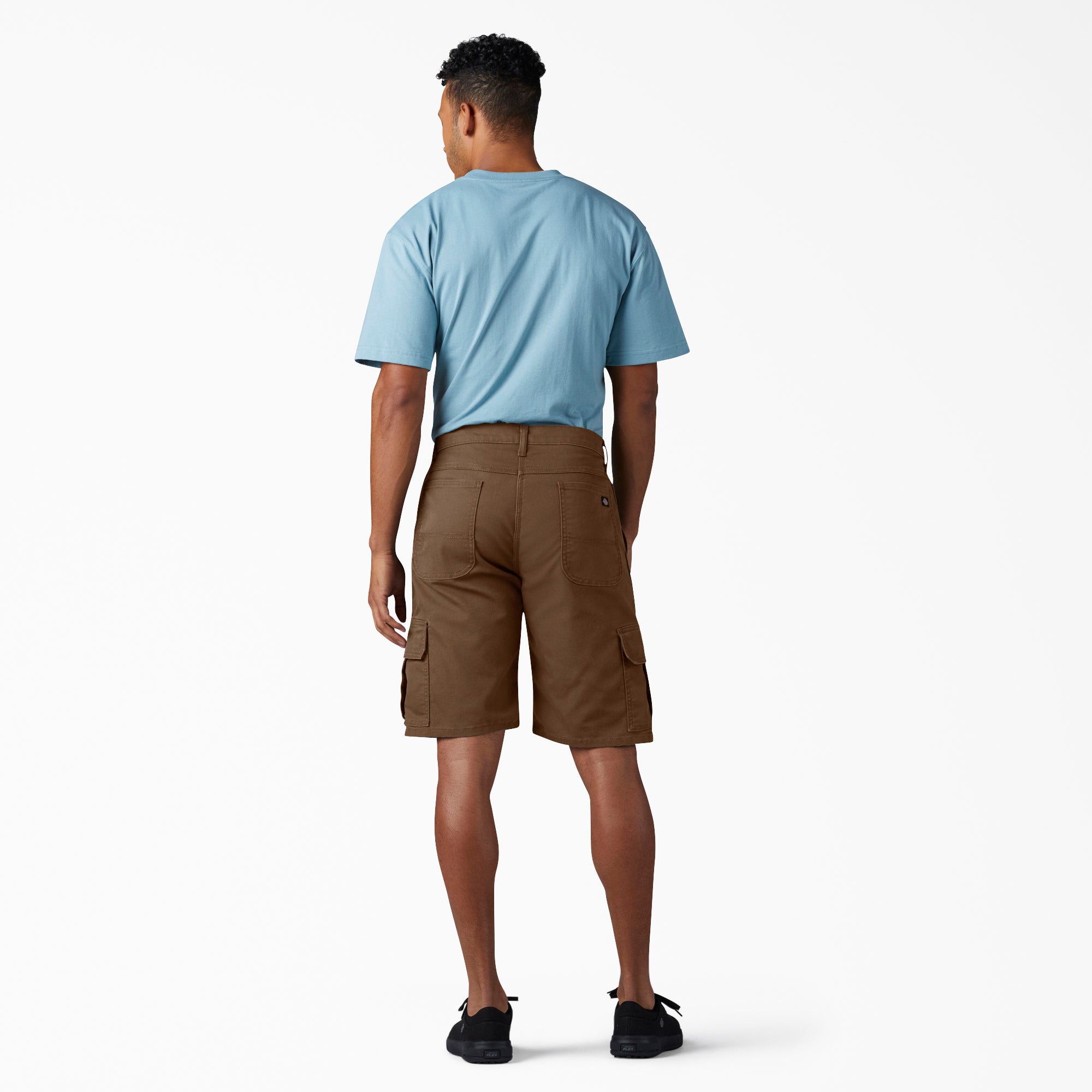 "FLEX Relaxed Fit Duck Cargo Shorts, 11"""