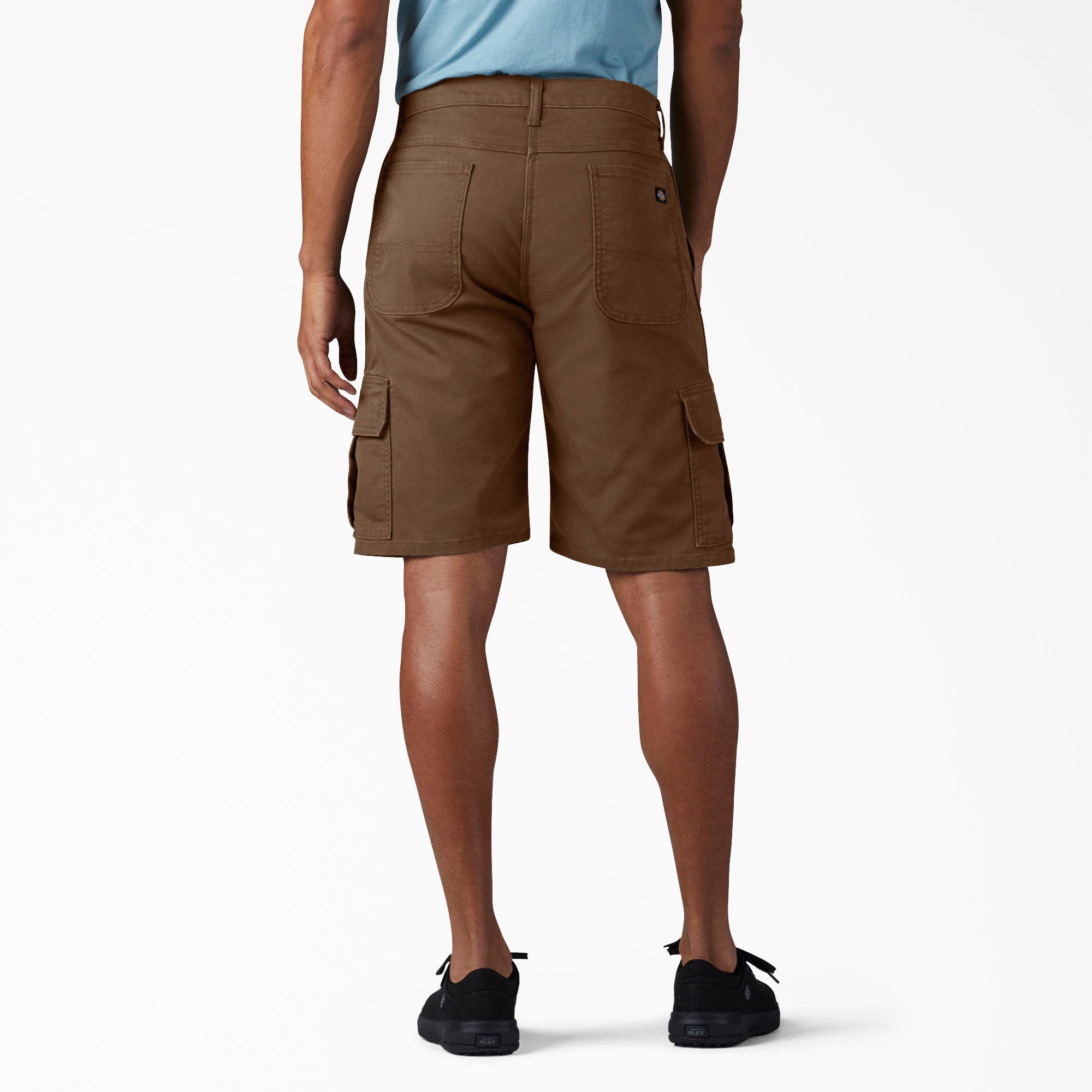 "FLEX Relaxed Fit Duck Cargo Shorts, 11"""