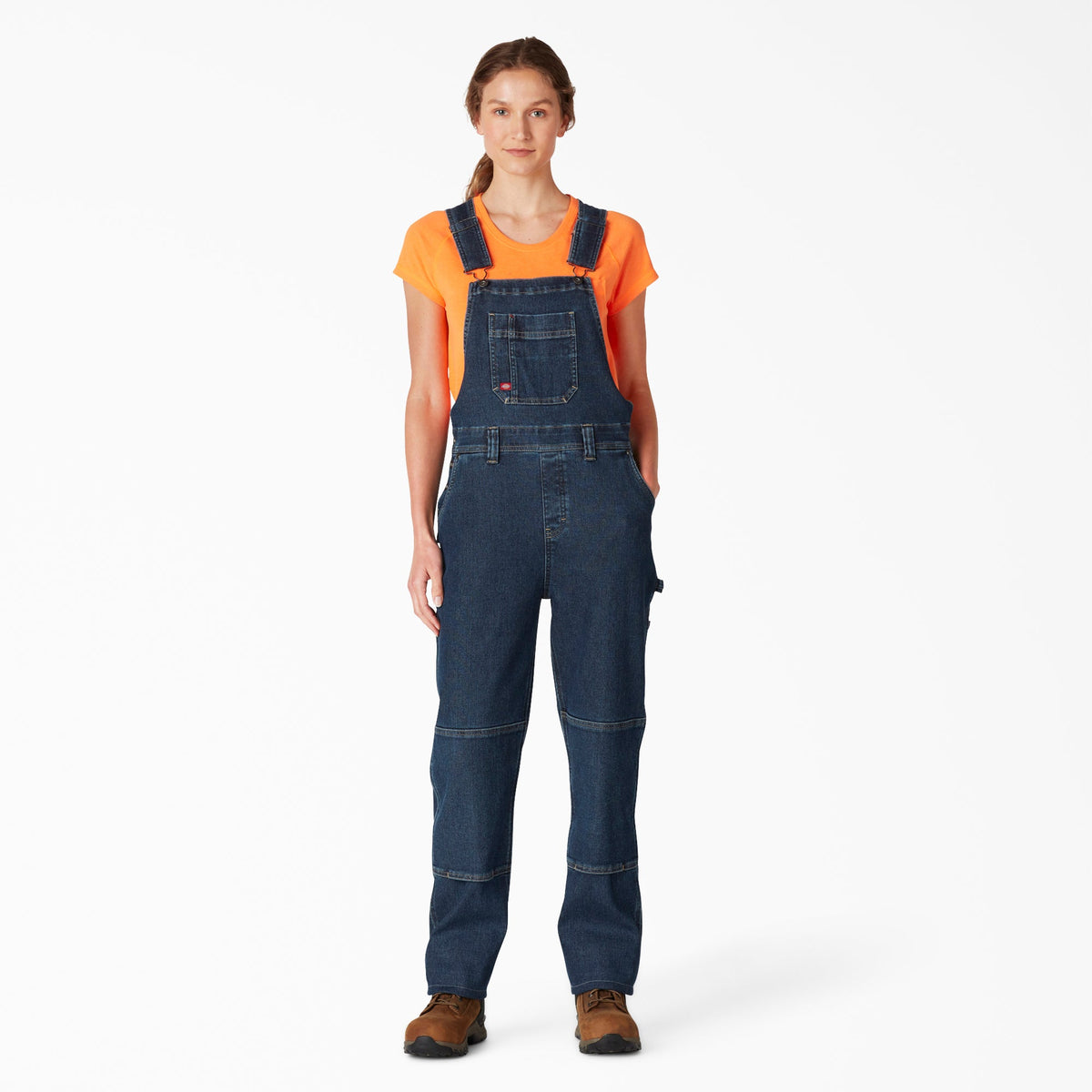 "Women's Warming Double Knee Bib Overalls"