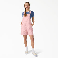 "Women's Relaxed Fit Bib Shortalls, 7"""