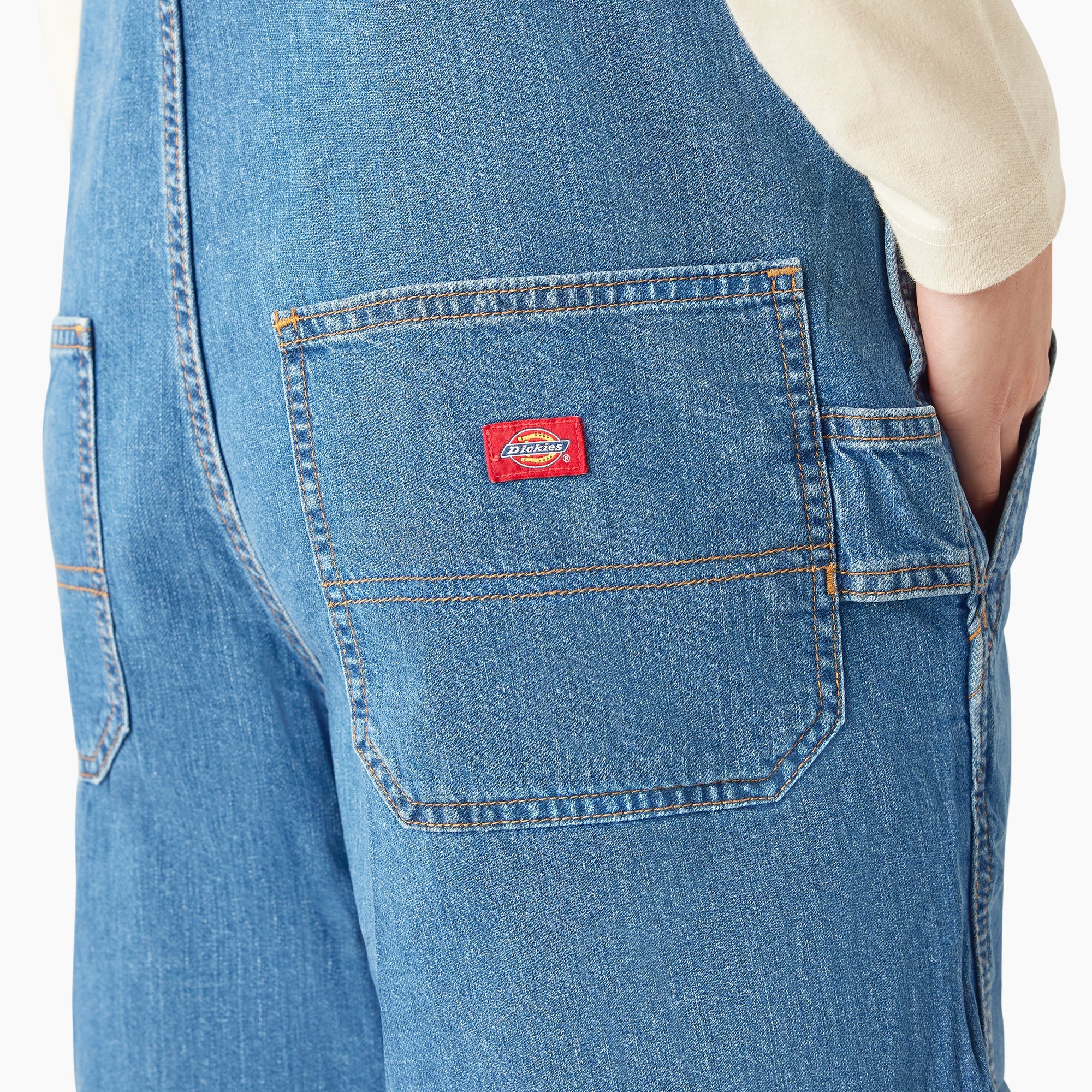 "Women's Relaxed Fit Bib Shortalls, 7"""