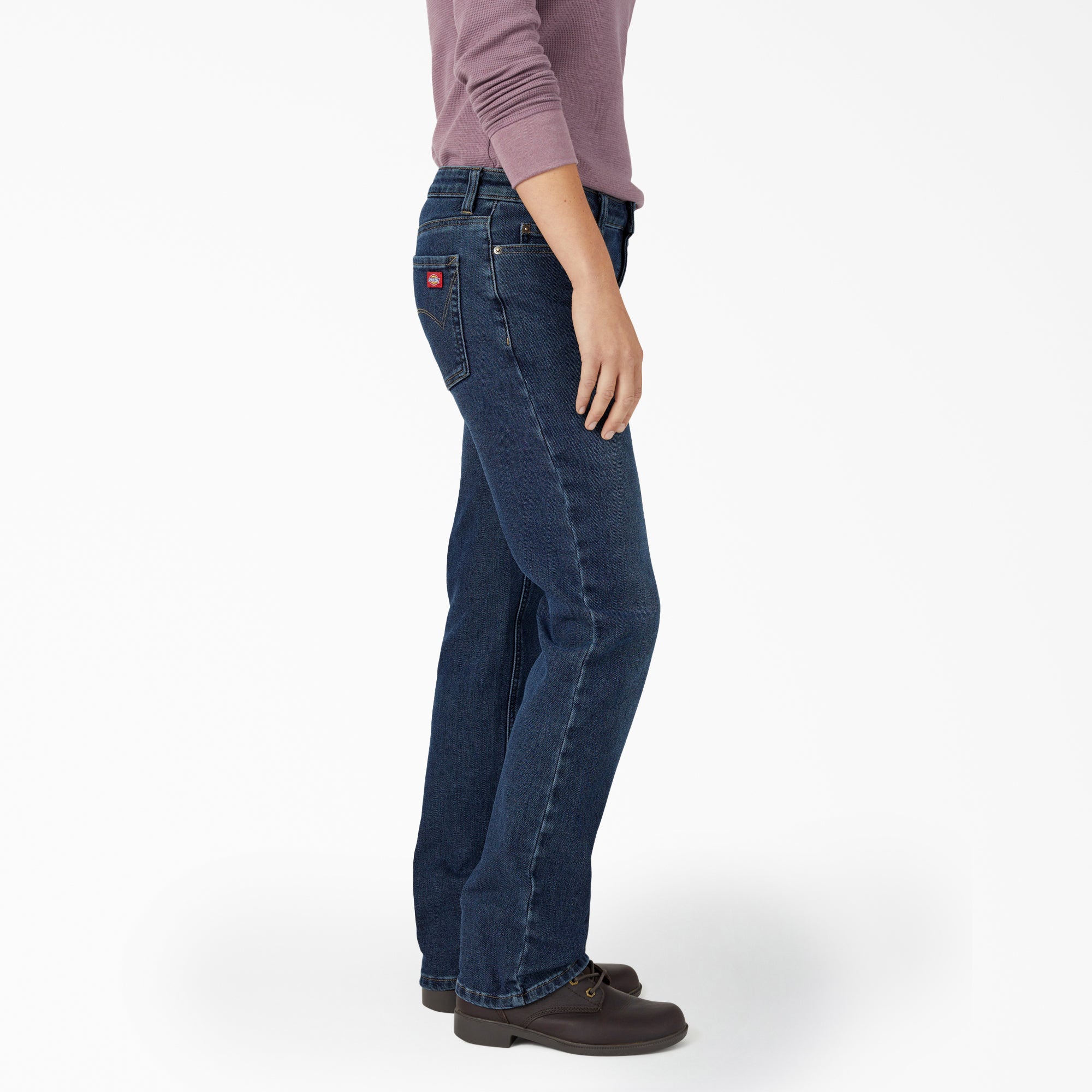 "Women's Lined Relaxed Fit Jeans"