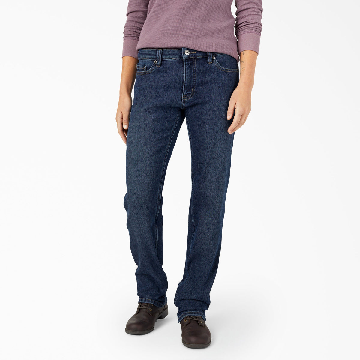 "Women's Lined Relaxed Fit Jeans"