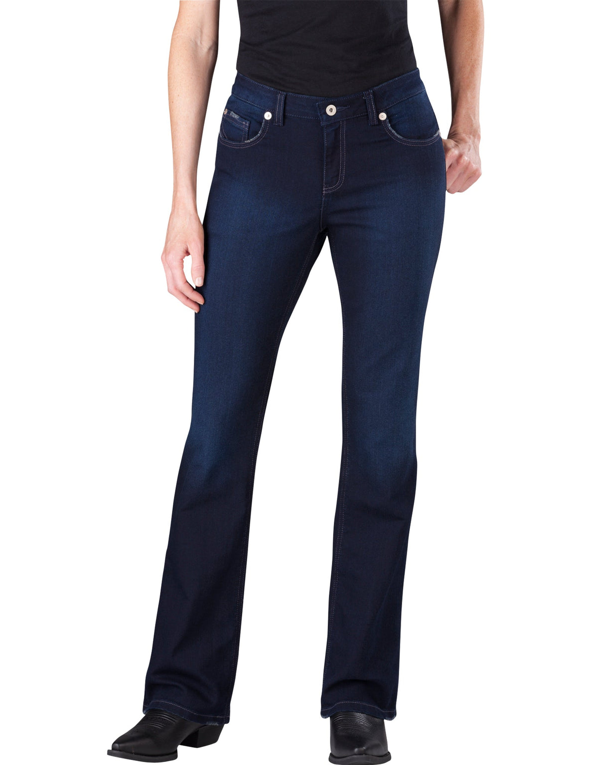 "Women's Slim Bootcut Denim Jeans"