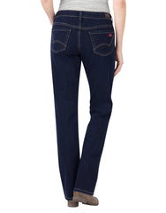 "Women's Relaxed Bootcut Denim Jeans"