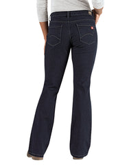 "Women's Curvy Fit Bootcut Leg Denim Jeans"