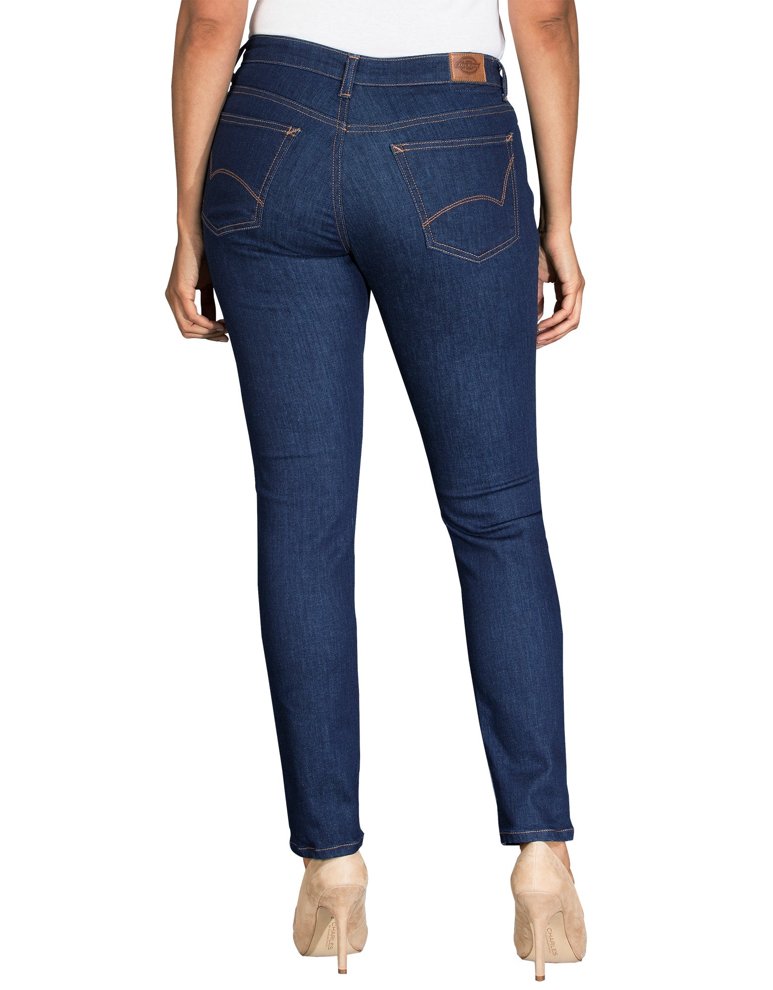 "Women's Perfect Shape Curvy Fit Skinny Leg Stretch Denim Jeans"