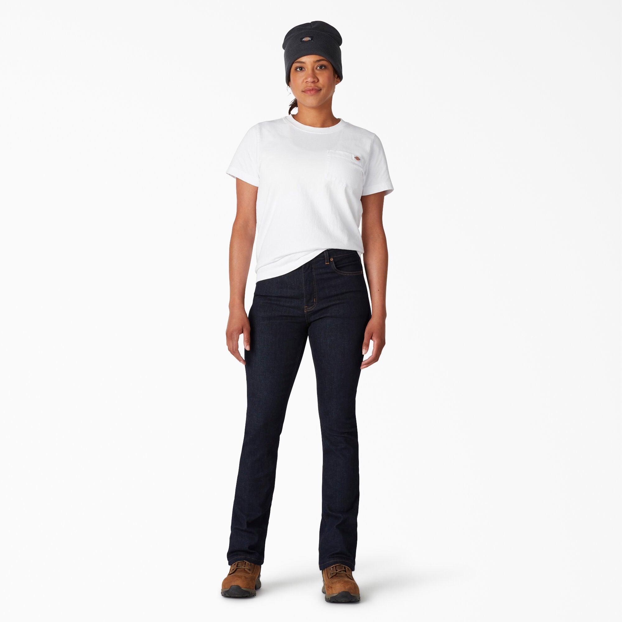 "Women's Perfect Shape High Waist Bootcut Jeans"