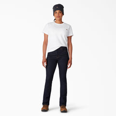 "Women's Perfect Shape High Waist Bootcut Jeans"