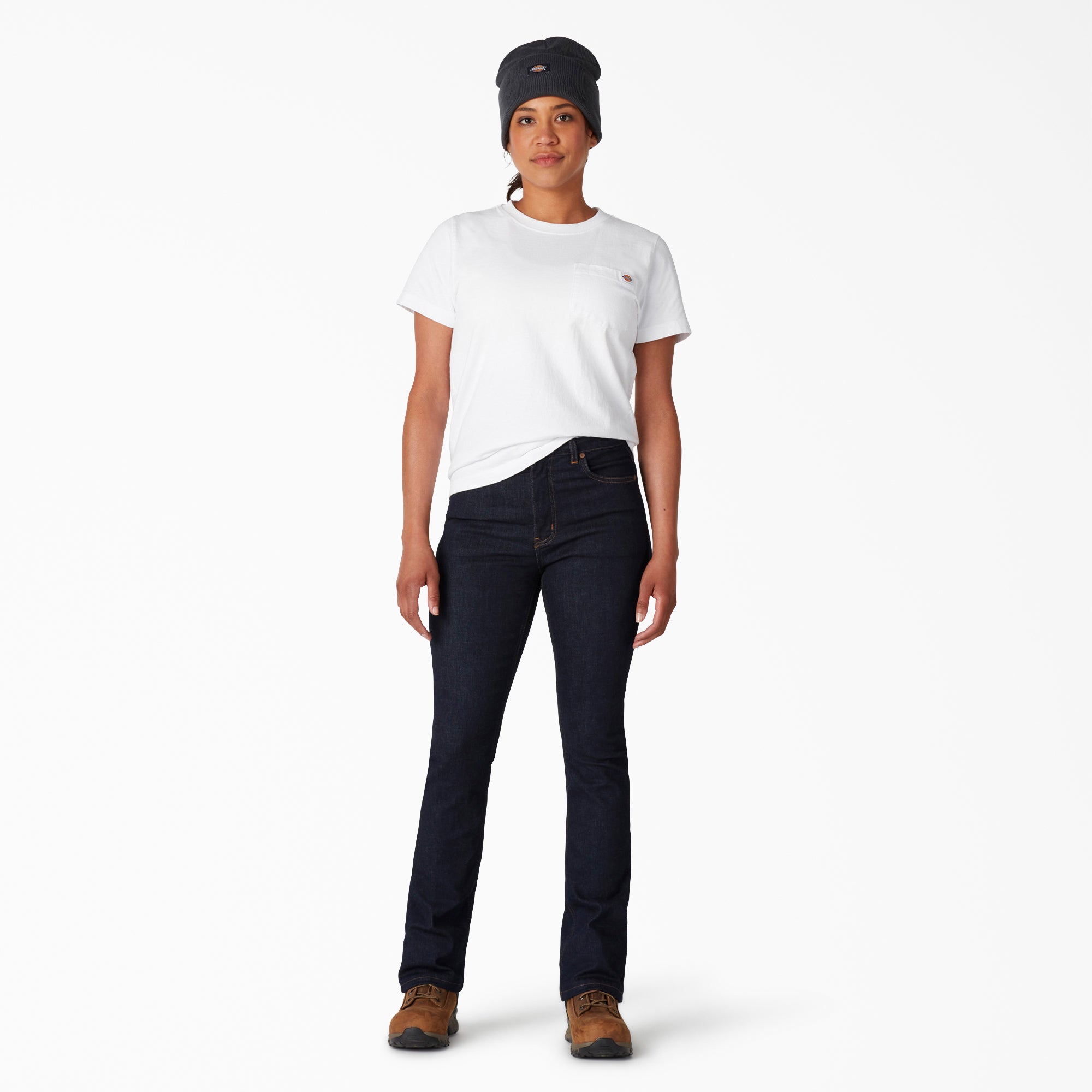 "Women's Perfect Shape High Waist Bootcut Jeans"