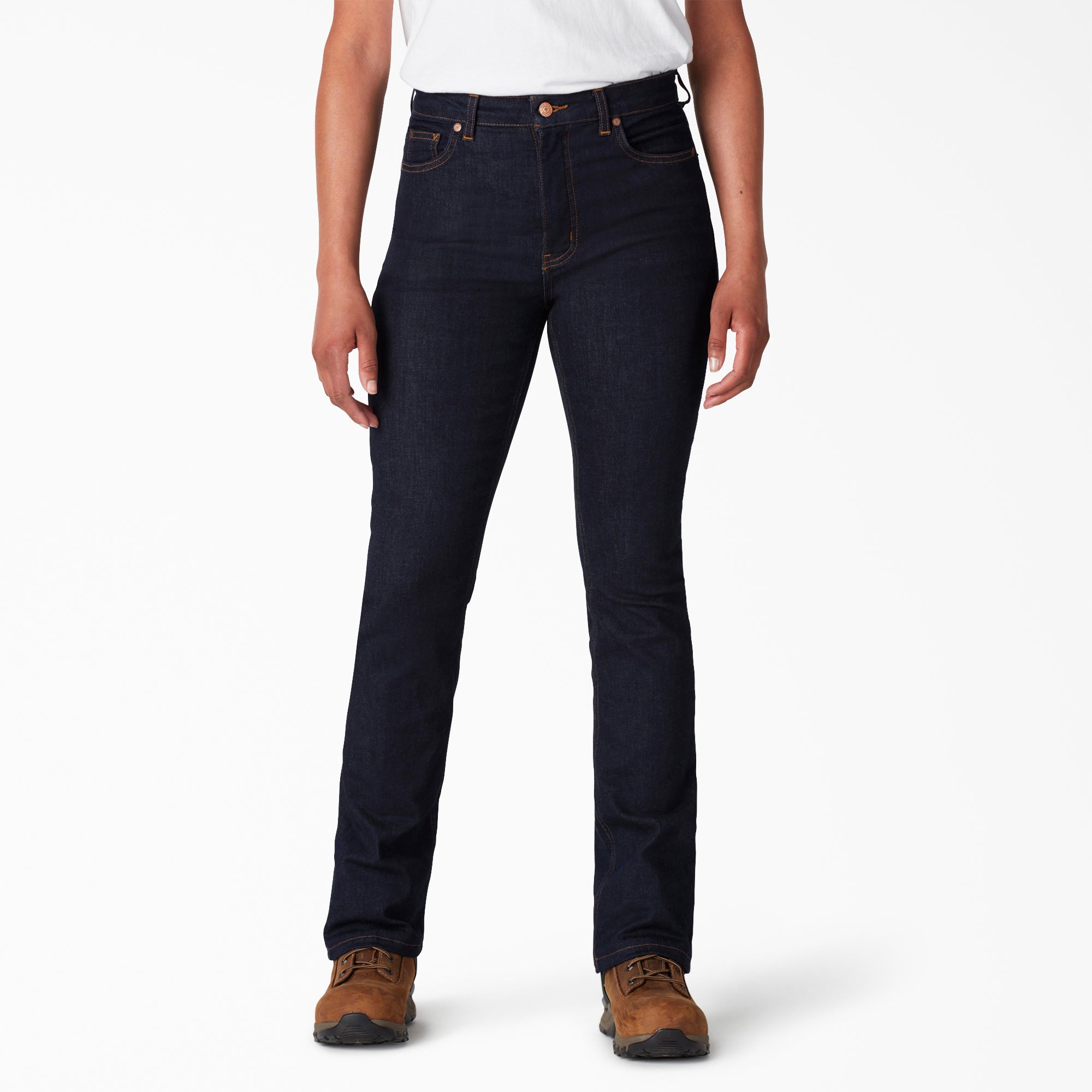 "Women's Perfect Shape High Waist Bootcut Jeans"
