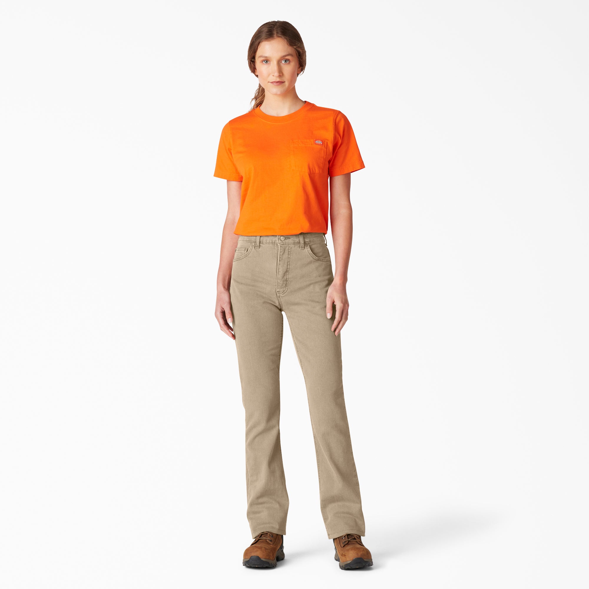 "Women's Perfect Shape High Waist Bootcut Jeans"