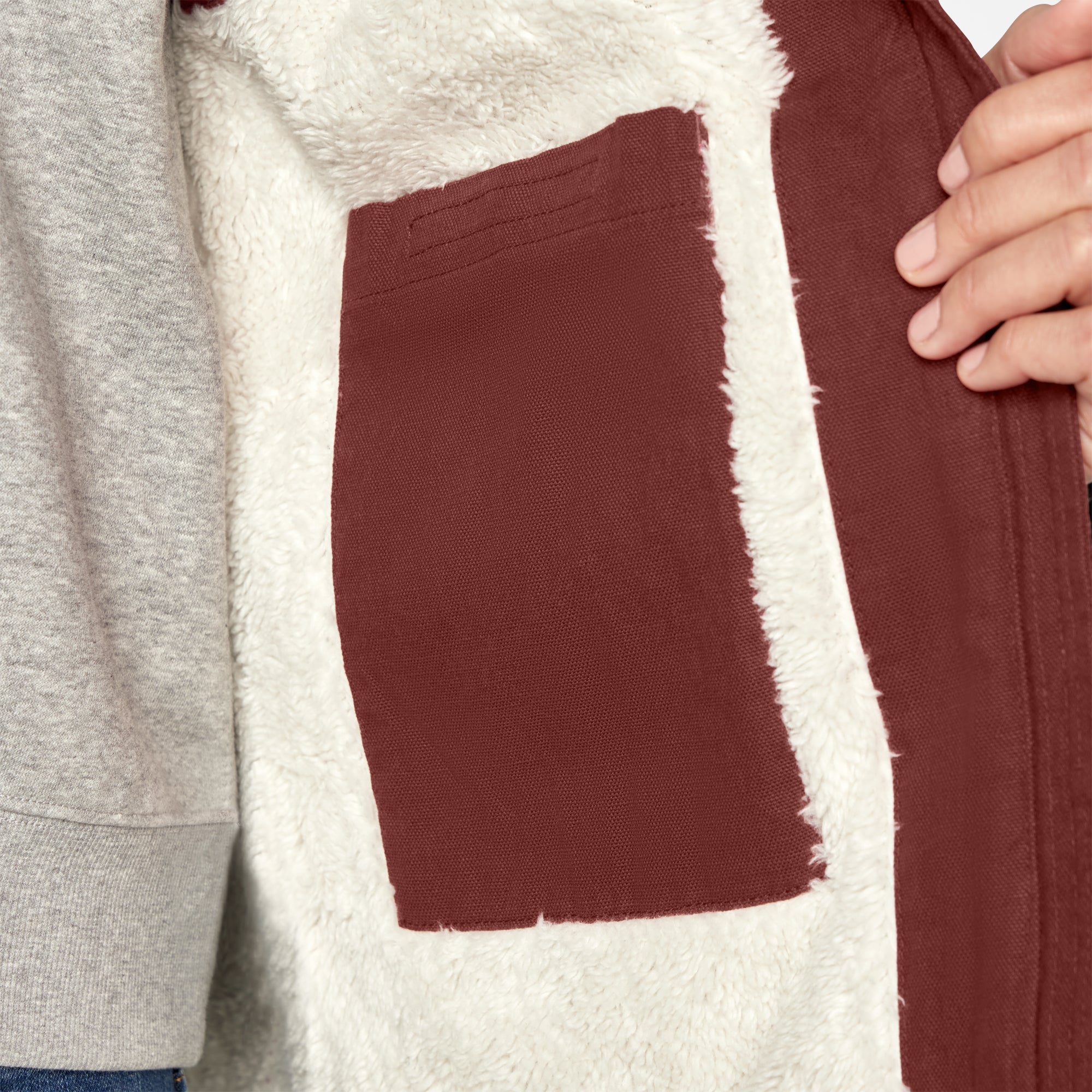 "Women's Fleece Lined Duck Canvas Vest"