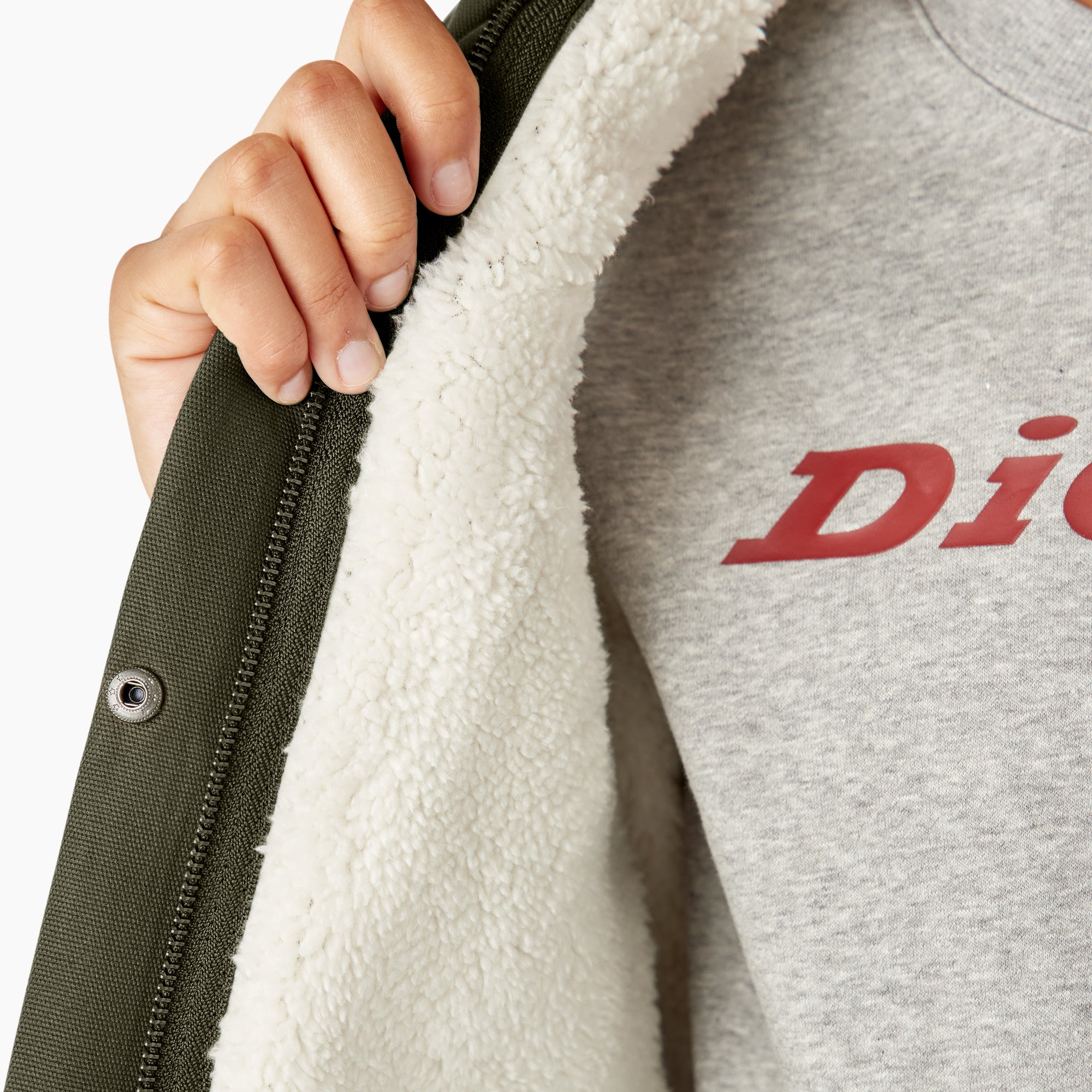 "Women's Duck High Pile Fleece Lined Chore Coat"
