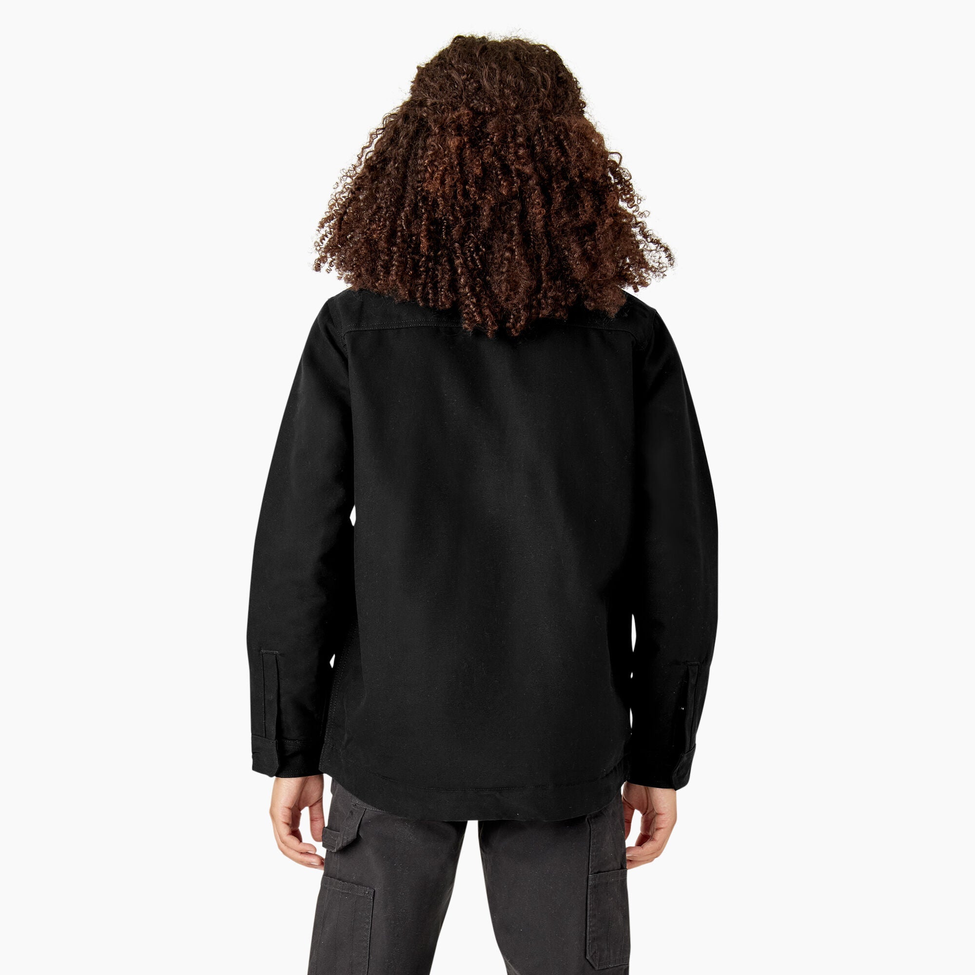 "Women's Duck High Pile Fleece Lined Chore Coat"