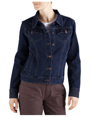 "Women's Stretch Denim Jacket"