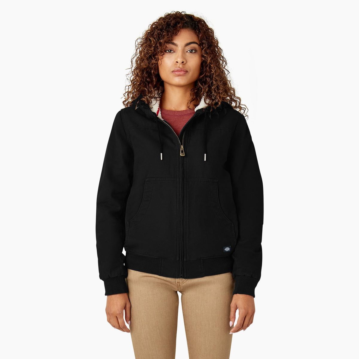 "Women's Fleece Lined Duck Canvas Jacket"