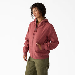 "Women's Fleece Lined Duck Canvas Jacket"
