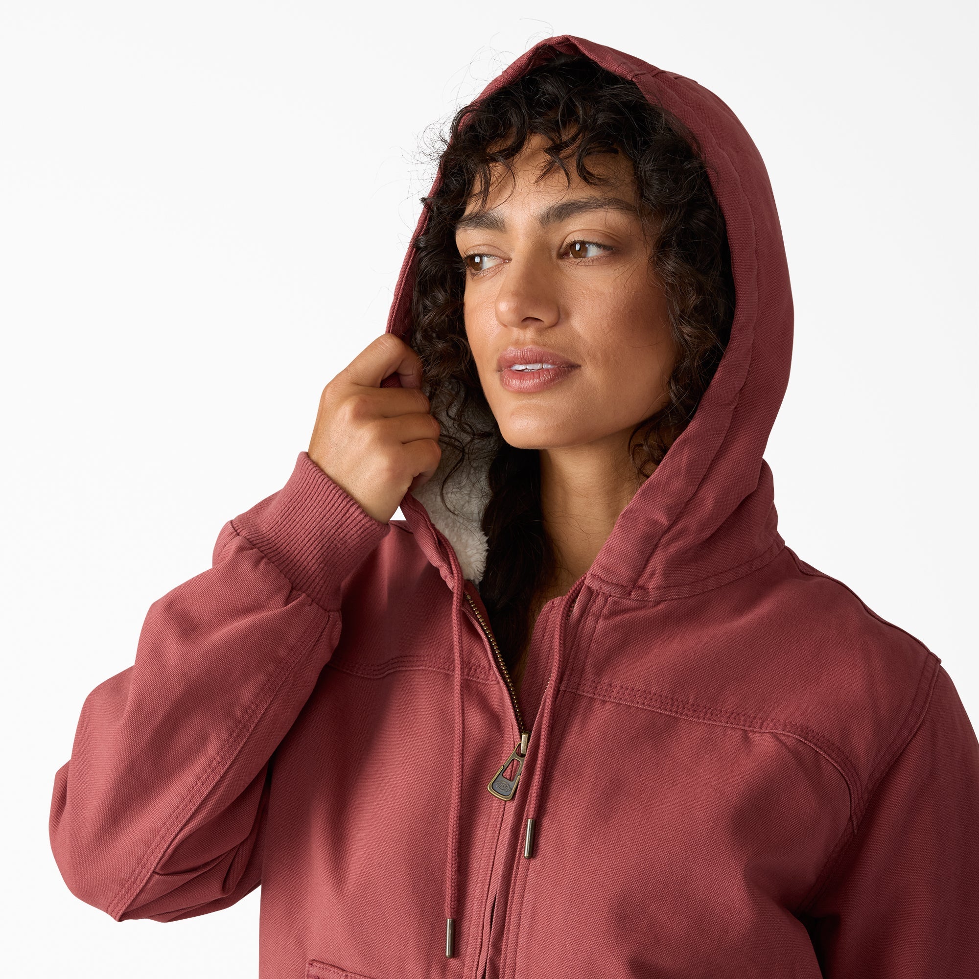 "Women's Fleece Lined Duck Canvas Jacket"