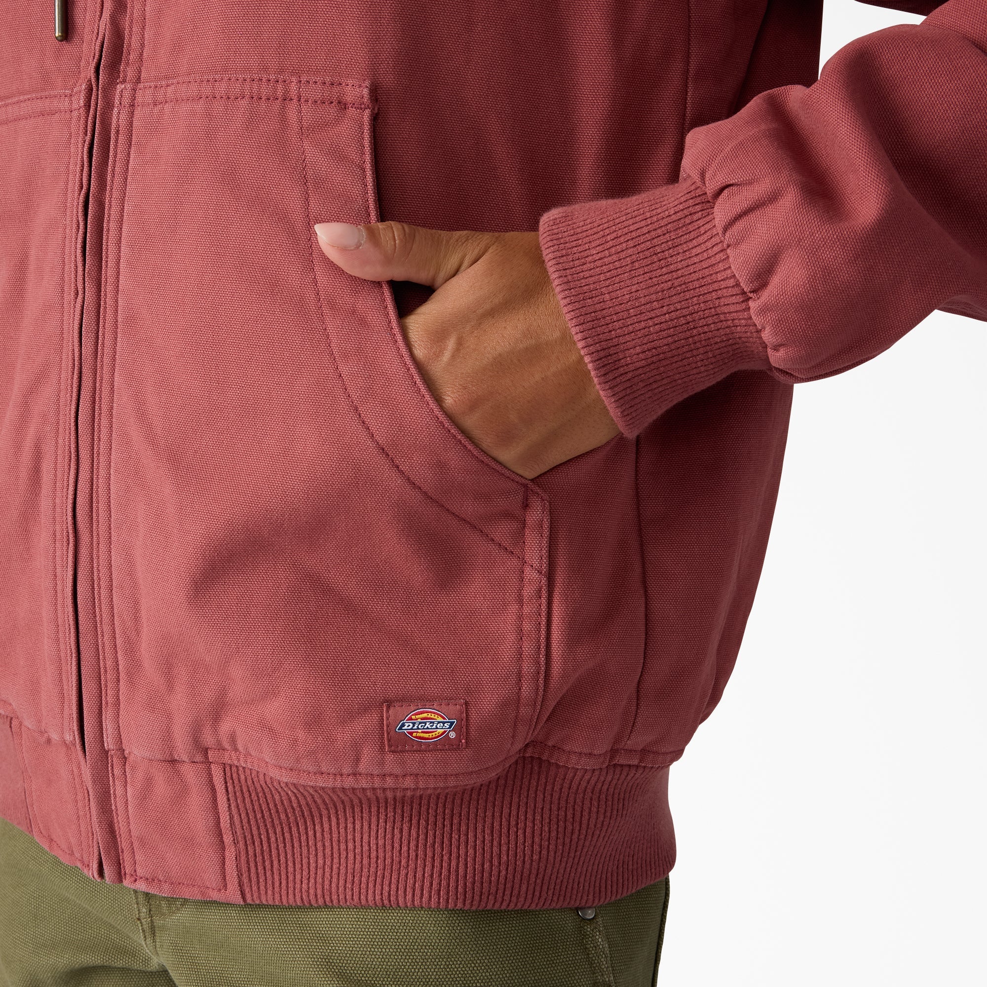 "Women's Fleece Lined Duck Canvas Jacket"