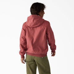 "Women's Fleece Lined Duck Canvas Jacket"