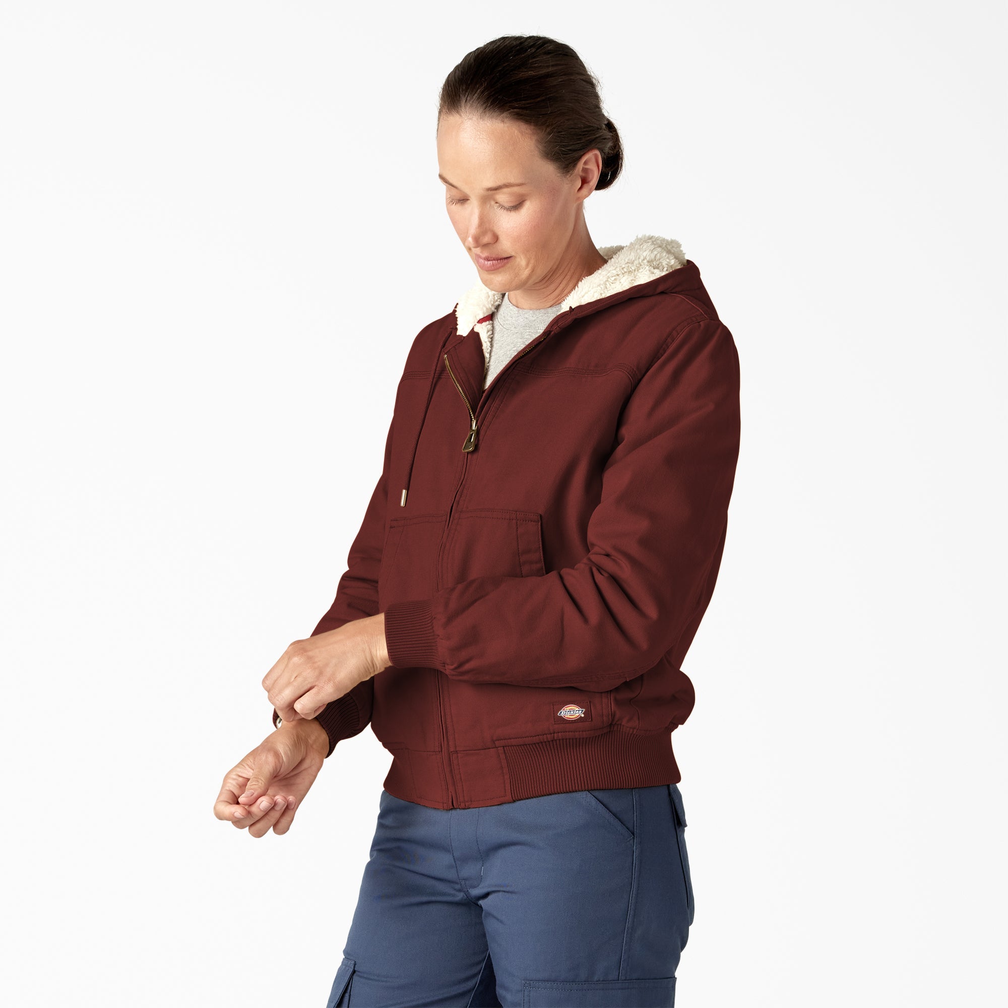 "Women's Fleece Lined Duck Canvas Jacket"