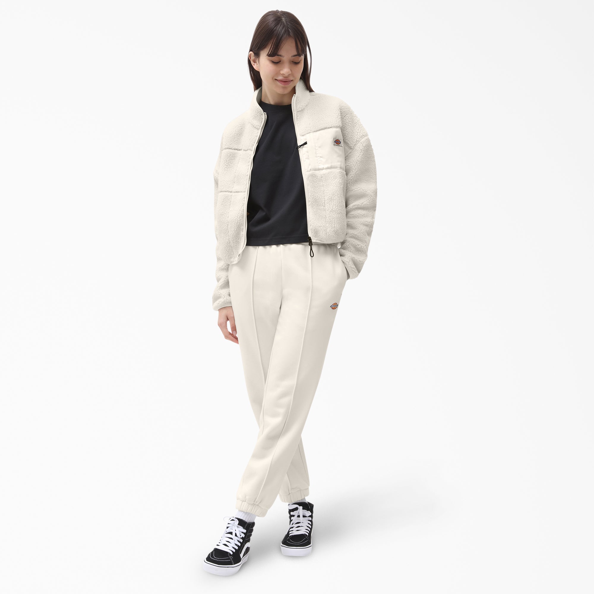 "Women's Red Chute Fleece Jacket"
