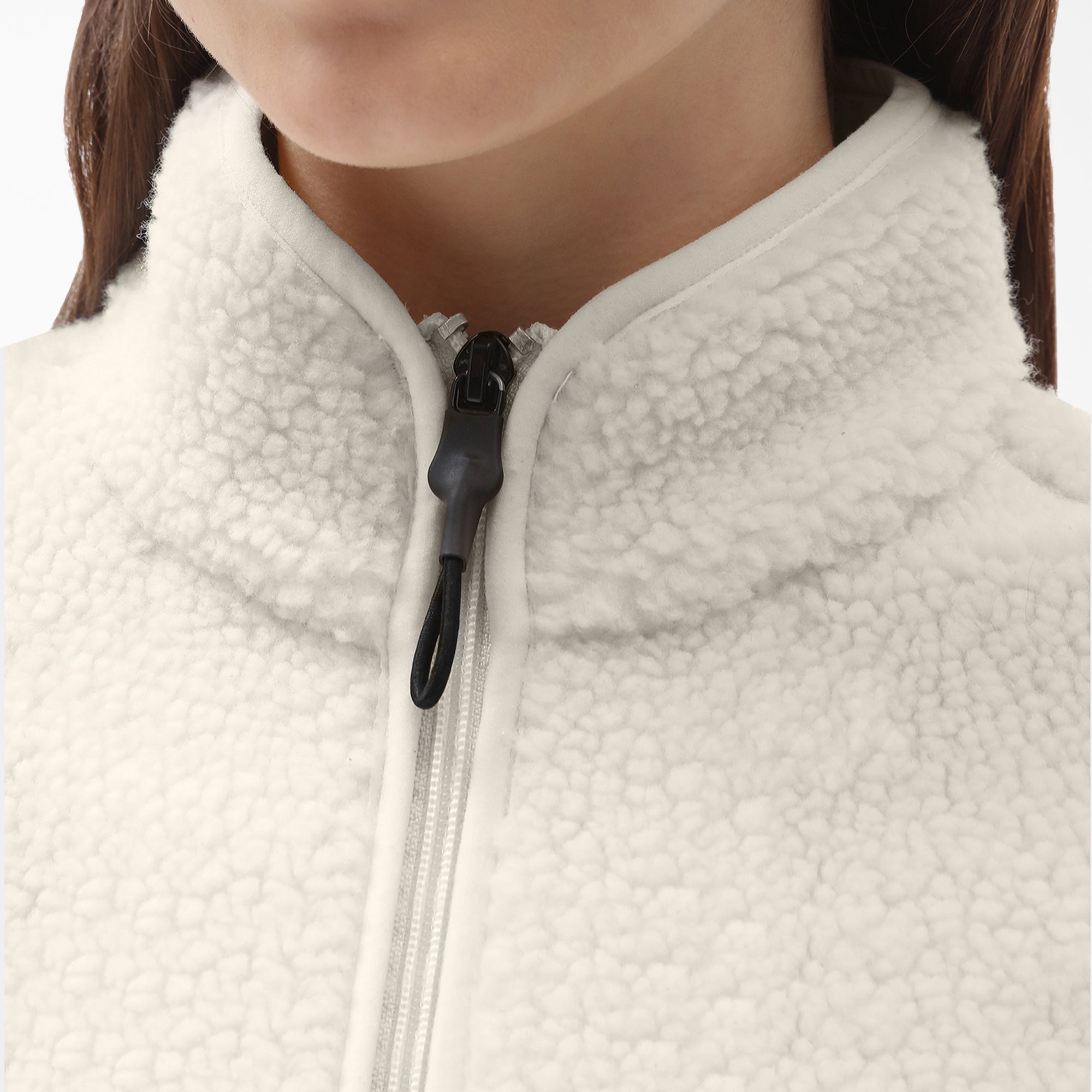 "Women's Red Chute Fleece Jacket"