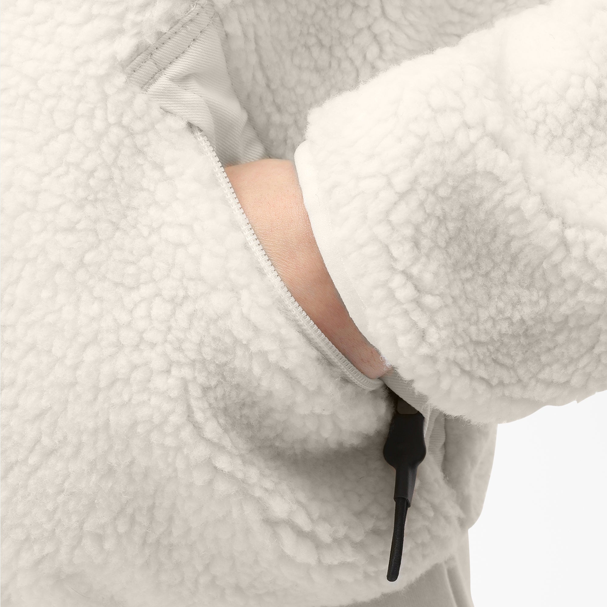 "Women's Red Chute Fleece Jacket"