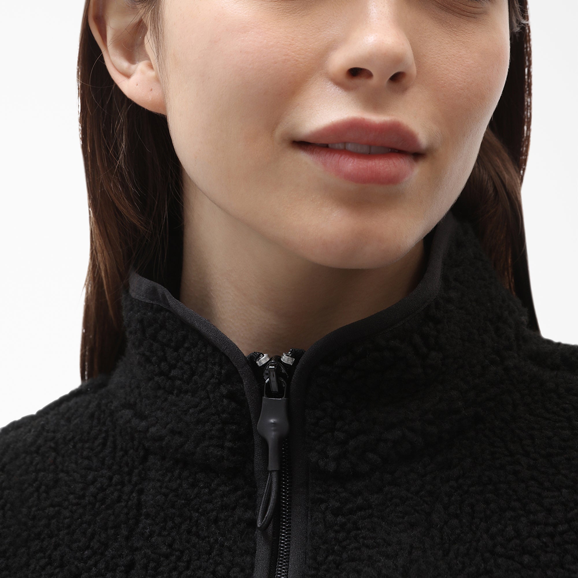 "Women's Red Chute Fleece Jacket"