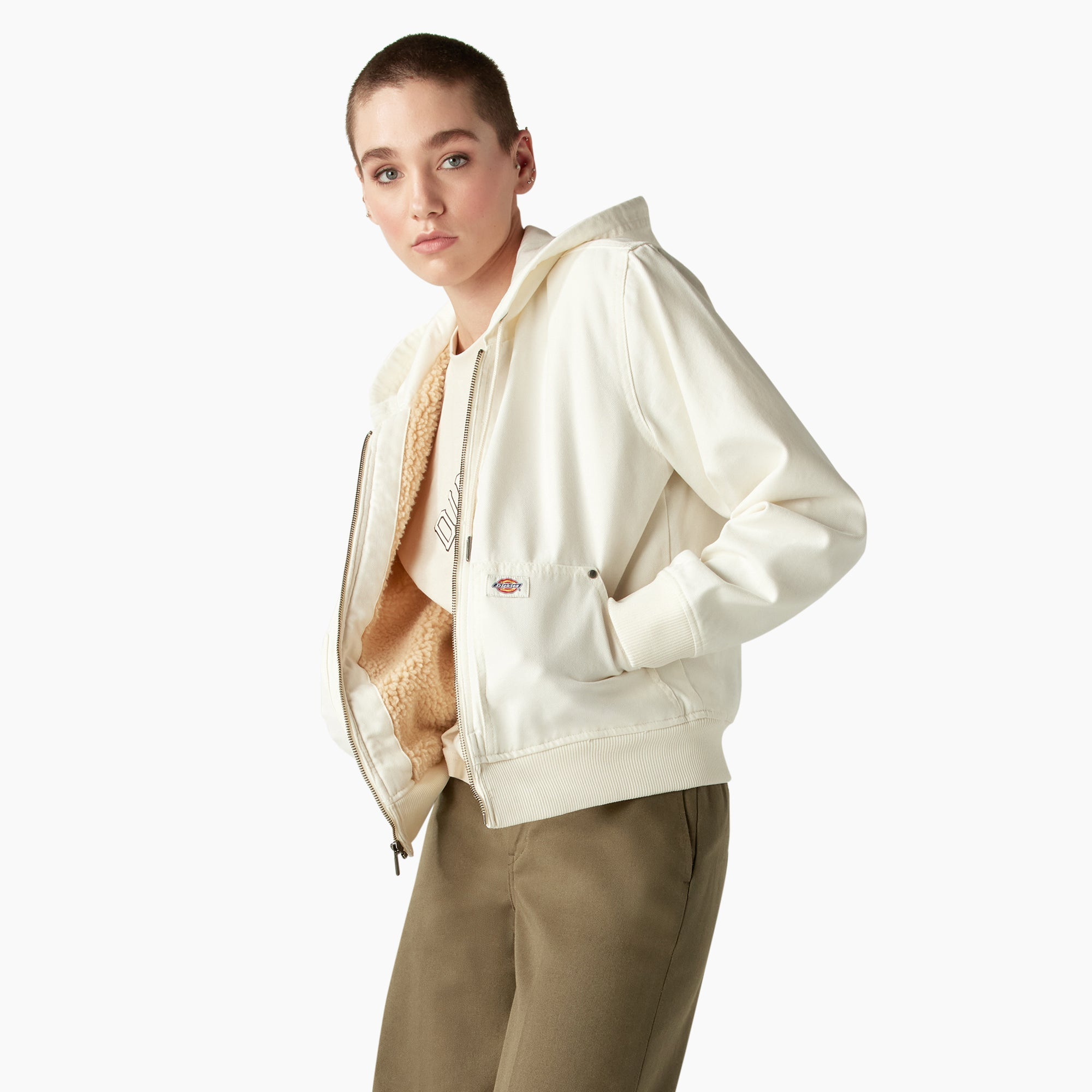 "Women's Duck Canvas Fleece Lined Jacket"