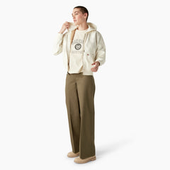 "Women's Duck Canvas Fleece Lined Jacket"