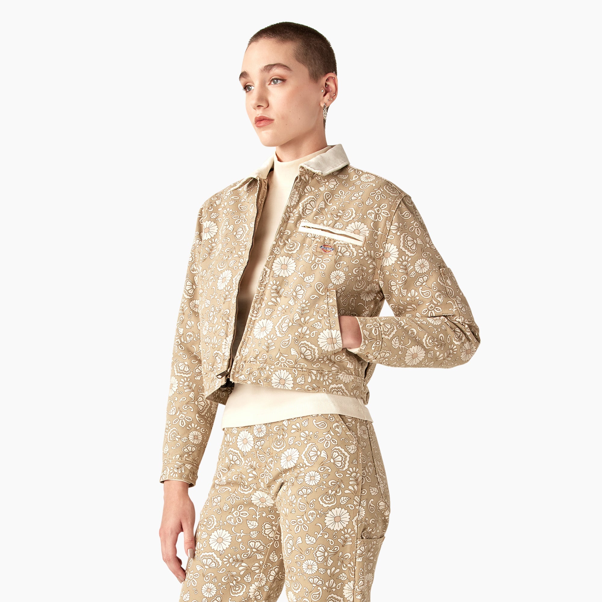 "Women's Ellis Floral Duck Canvas Jacket"