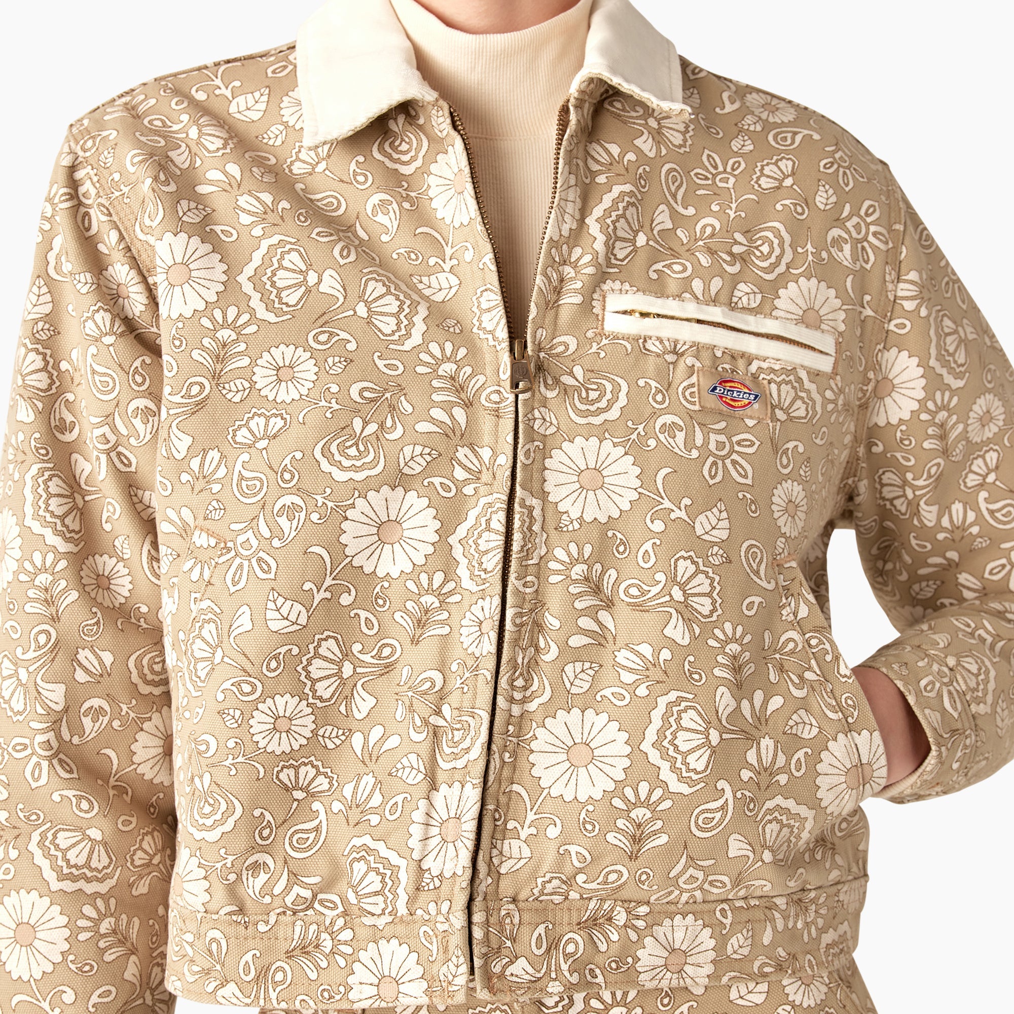 "Women's Ellis Floral Duck Canvas Jacket"