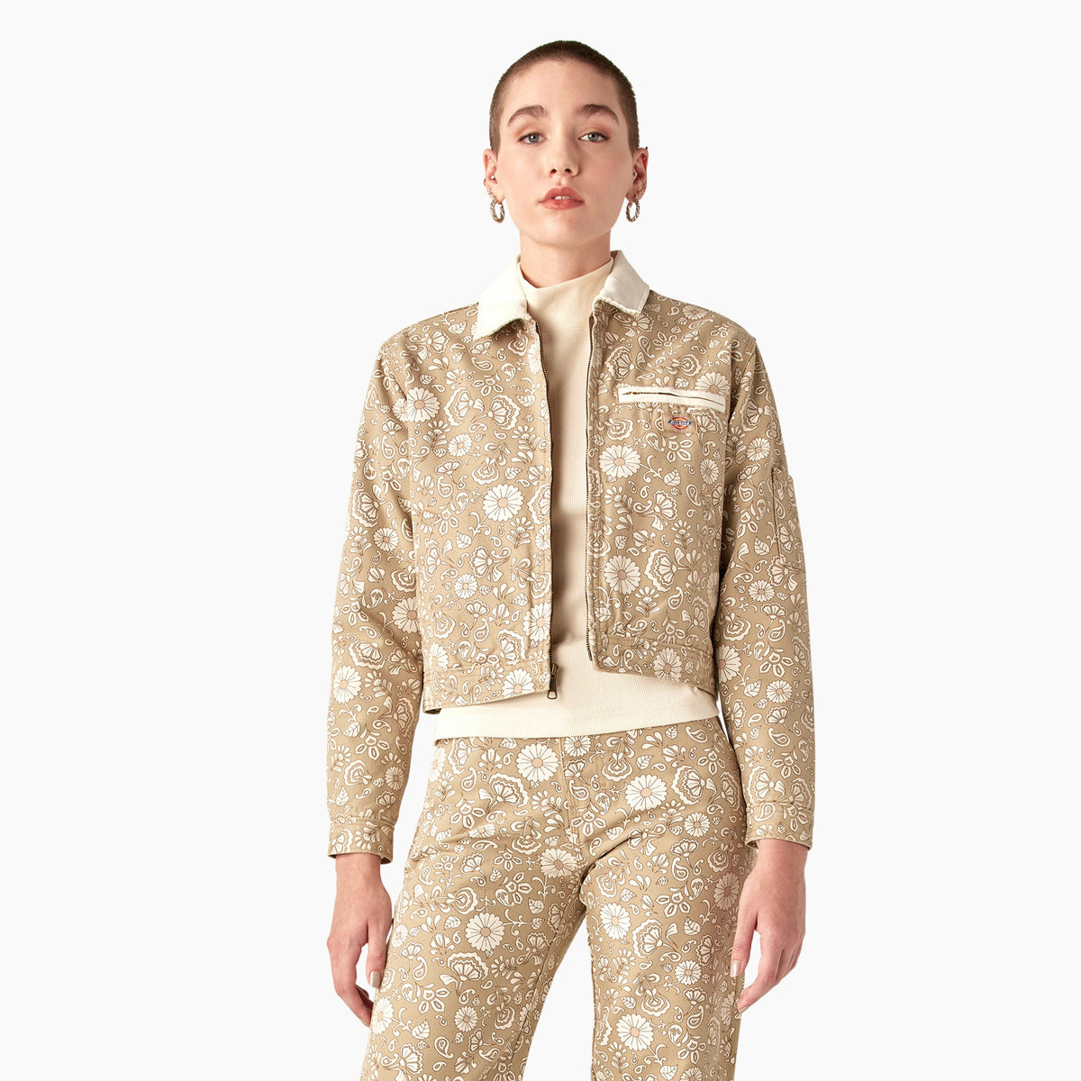 "Women's Ellis Floral Duck Canvas Jacket"