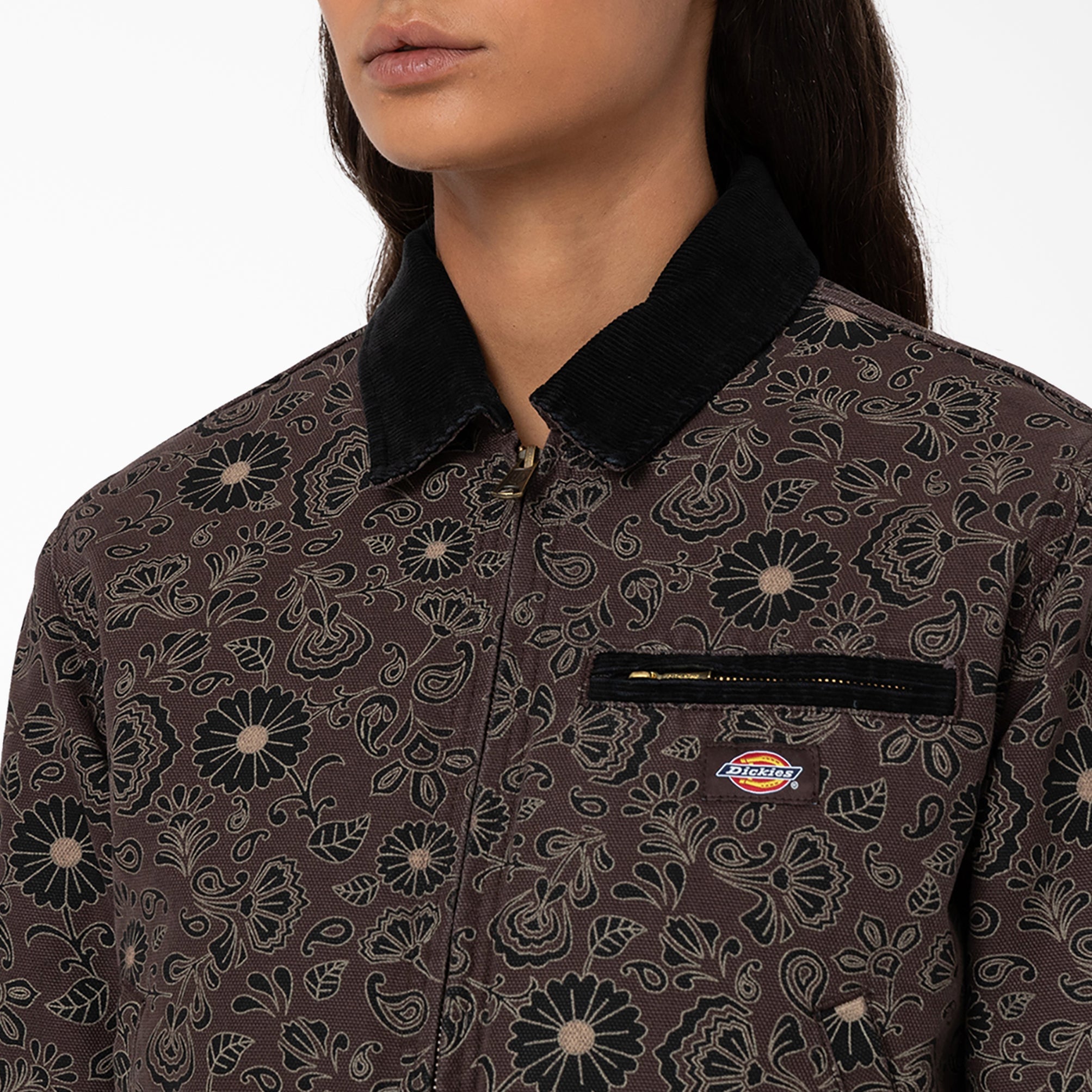 "Women's Ellis Floral Duck Canvas Jacket"