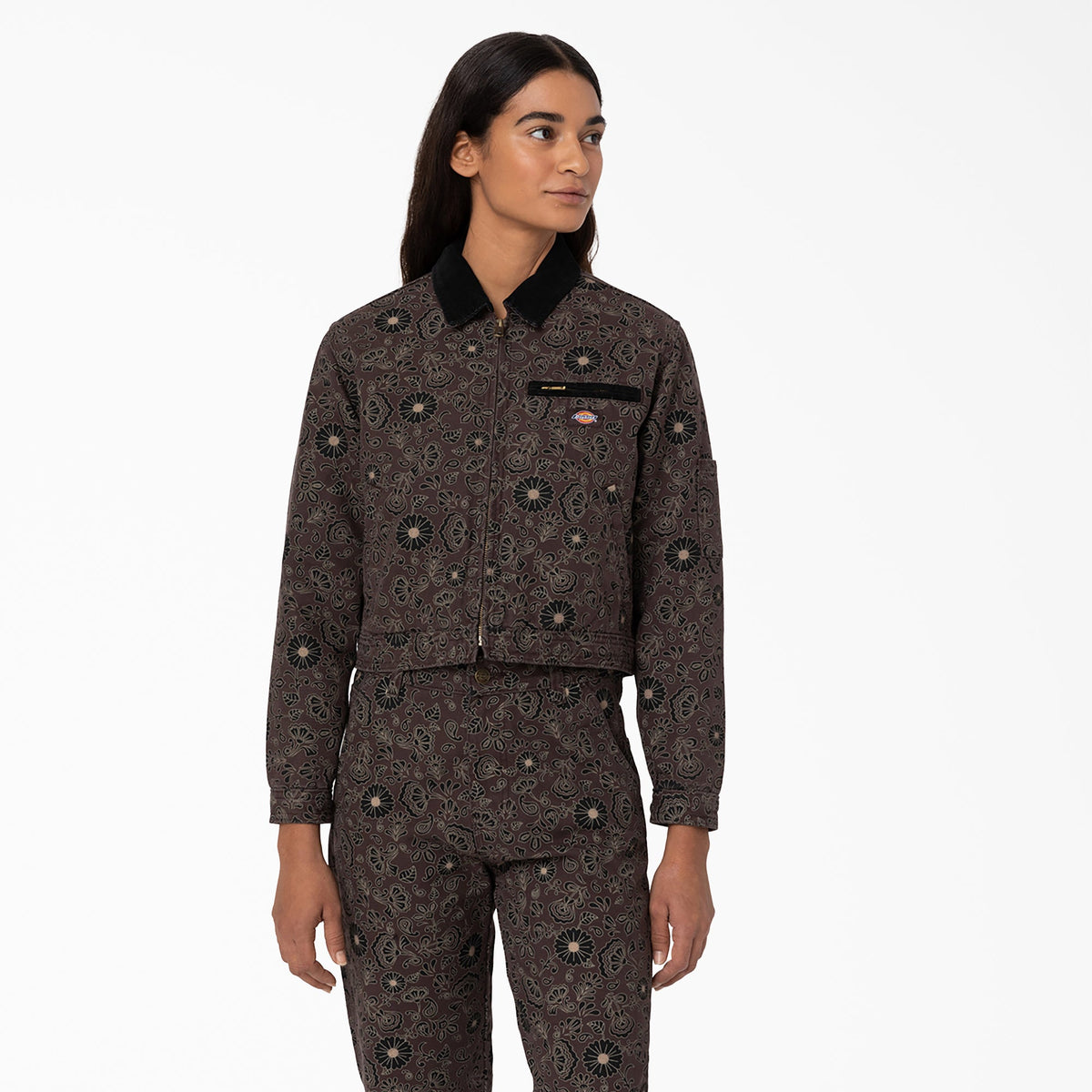 "Women's Ellis Floral Duck Canvas Jacket"