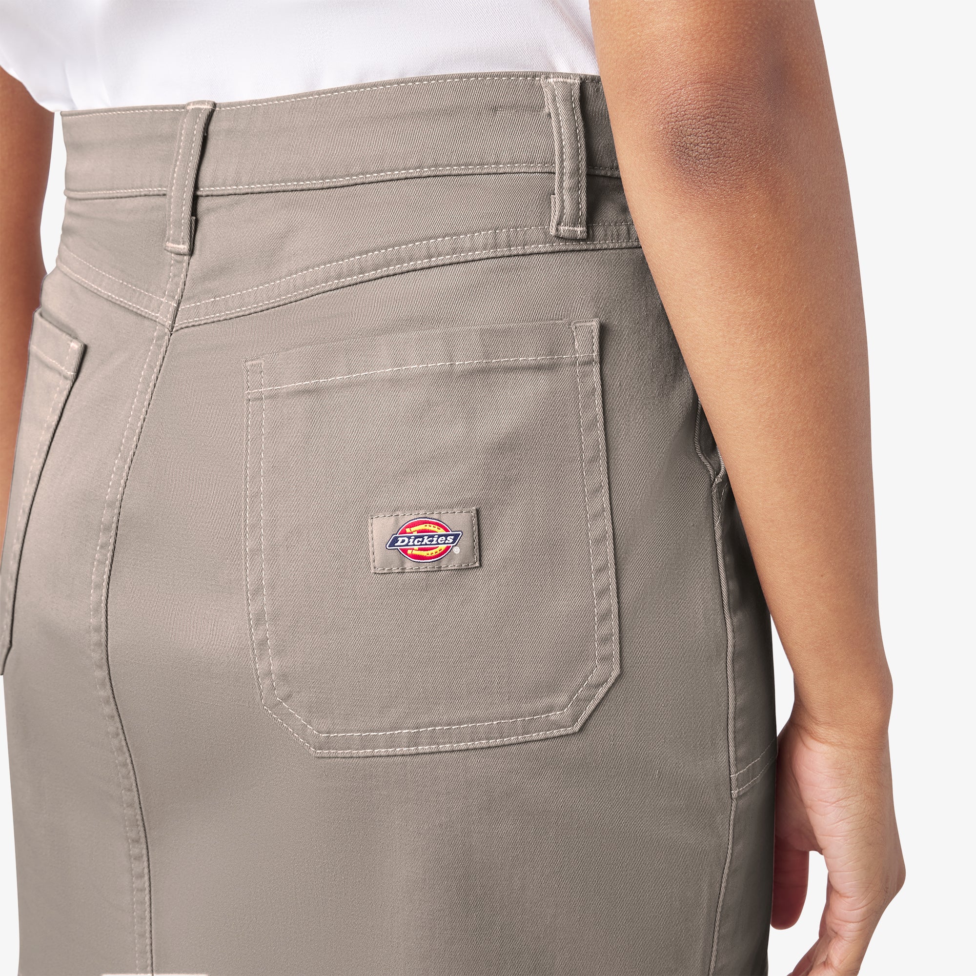 "Women's High Waisted Carpenter Skirt"