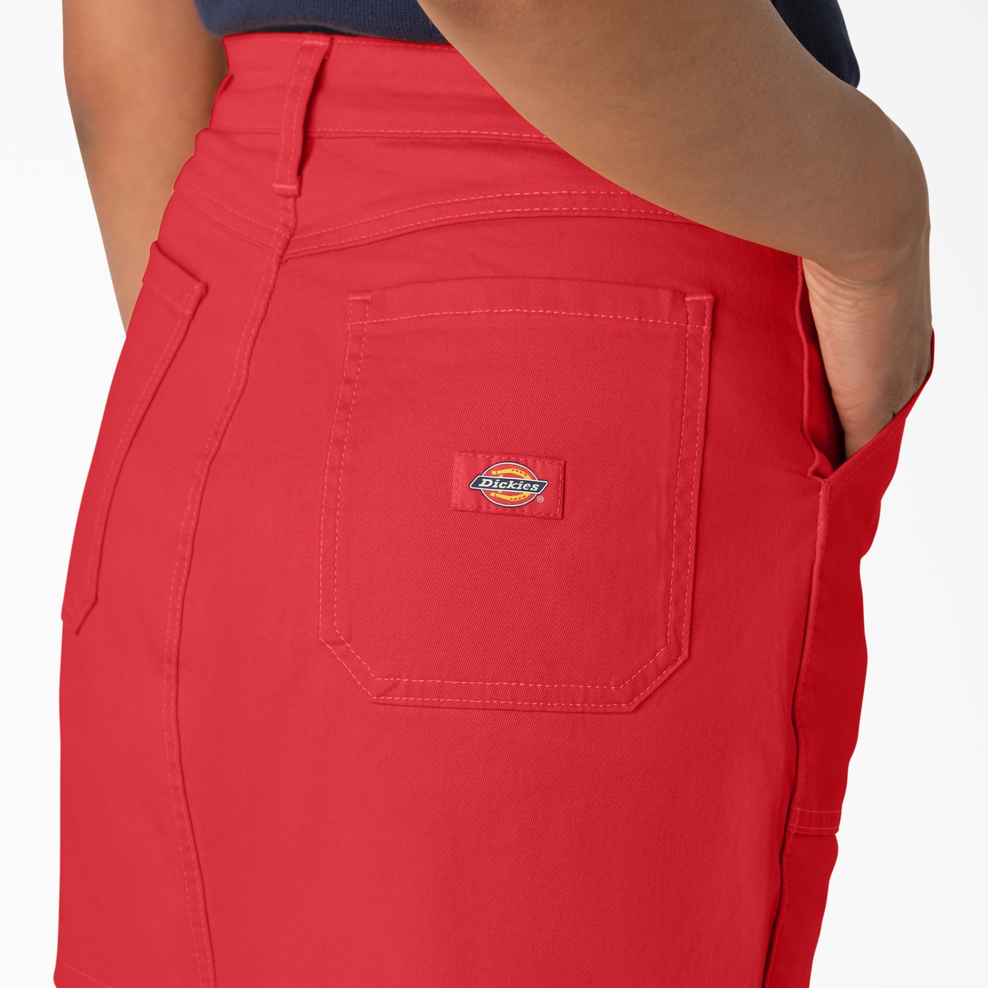 "Women's High Waisted Carpenter Skirt"