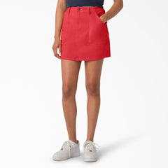 "Women's High Waisted Carpenter Skirt"