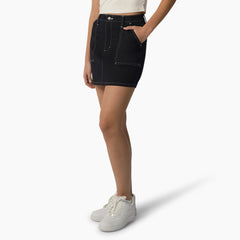 "Women's High Waisted Carpenter Skirt"