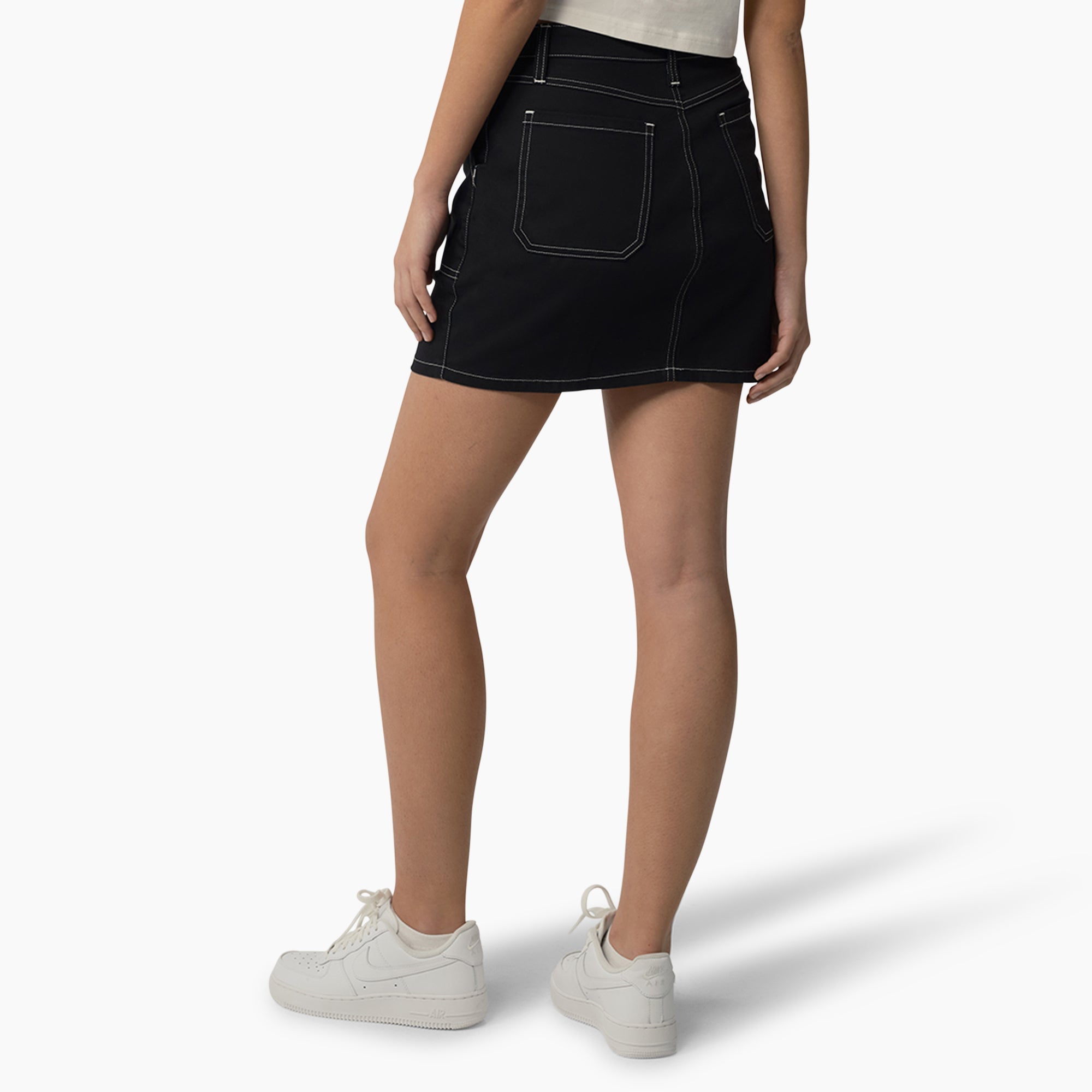 "Women's High Waisted Carpenter Skirt"