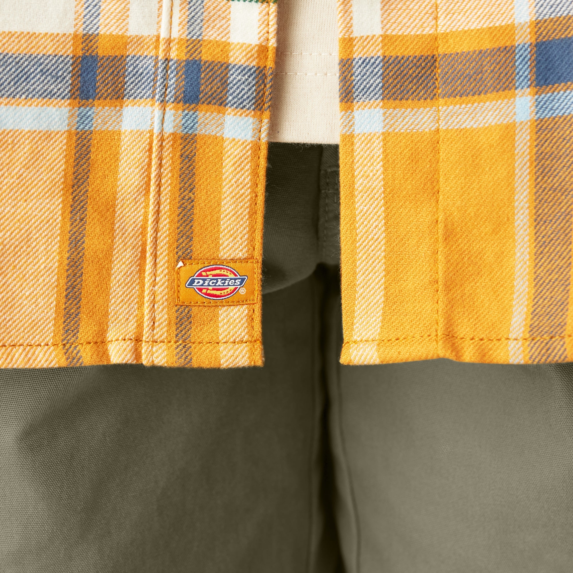 "Women's Plaid Flannel Long Sleeve Shirt"