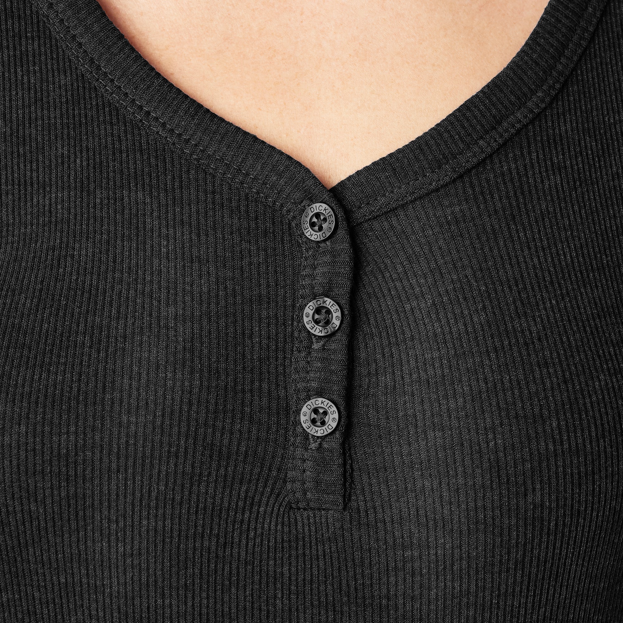"Women's Henley Long Sleeve Shirt"
